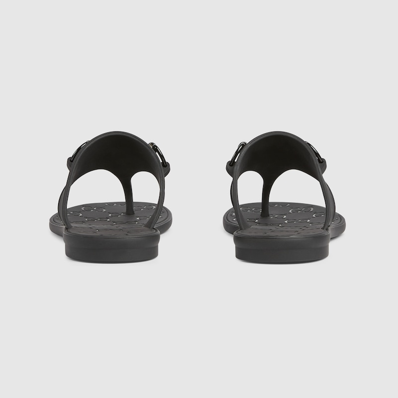 Women’s thong sandal with Horsebit - Image 3